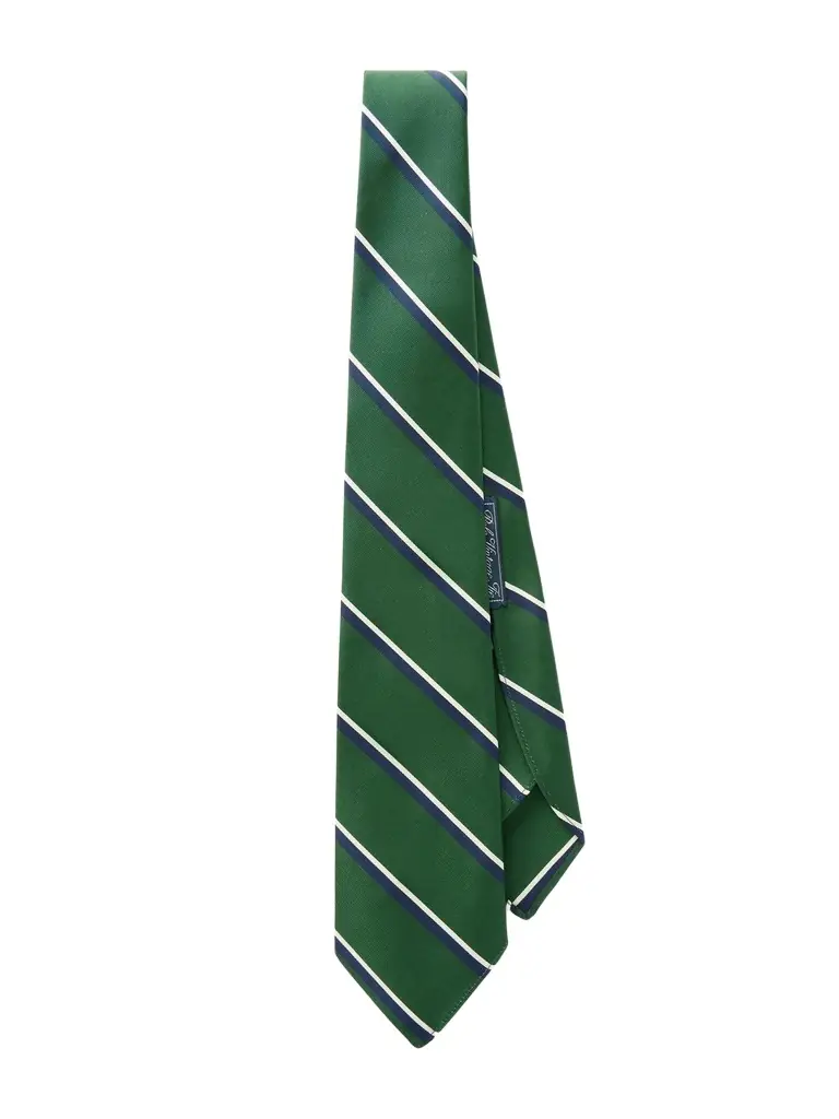 Polo Ralph Lauren 9cm Striped Silk and Cotton-Blend Twill Tie - Men