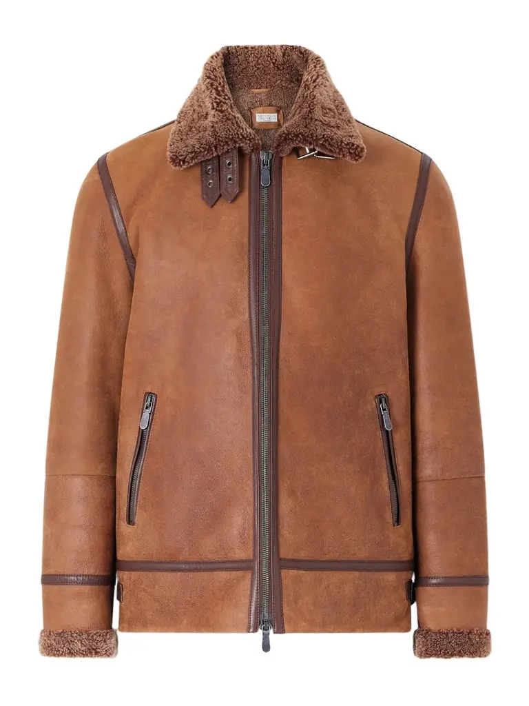 Brunello Cucinelli Shearling Jacket - Men - Women's Clothing