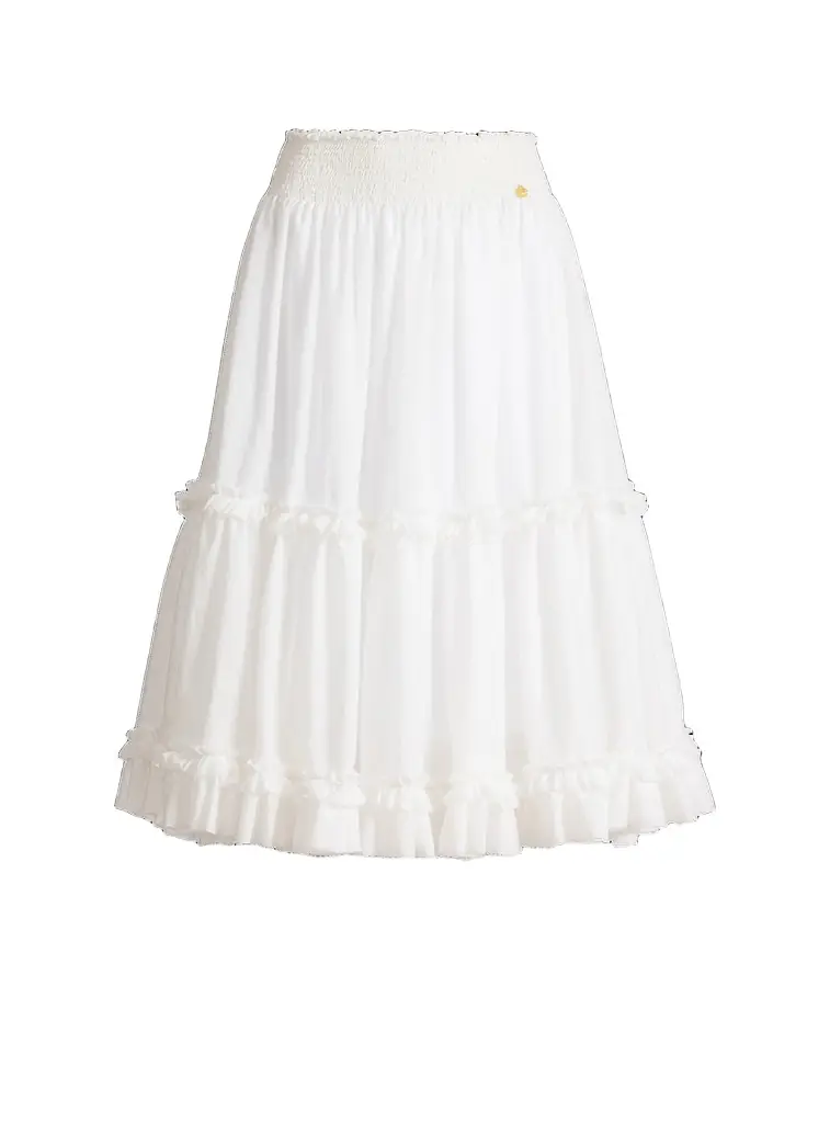 Balmain Long gathered skirt