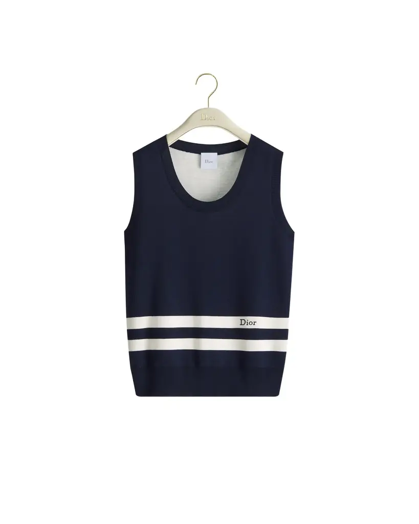 Dior Dior Marinière Fitted Sweater Vest