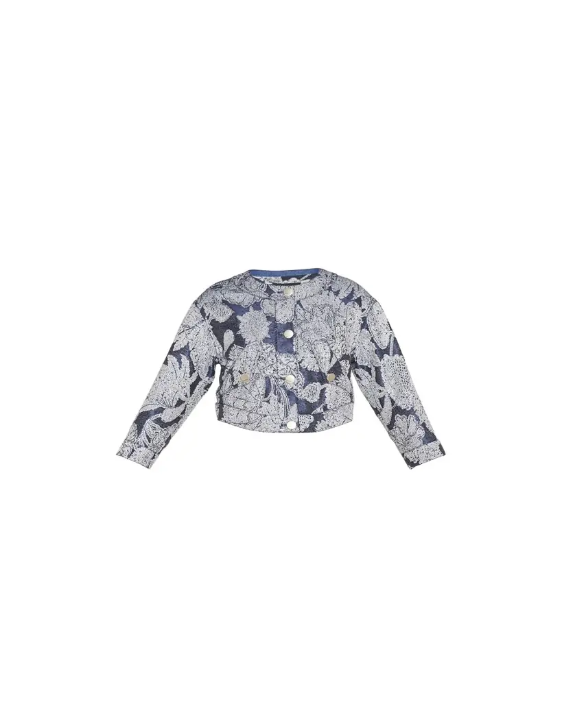 Giorgio Armani Paisley Crop Jacket