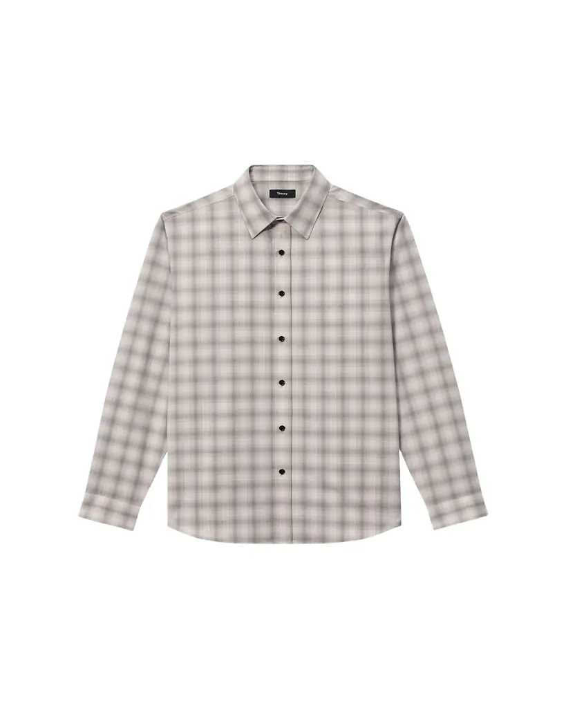 Theory Men's Irving Check Sport Shirt