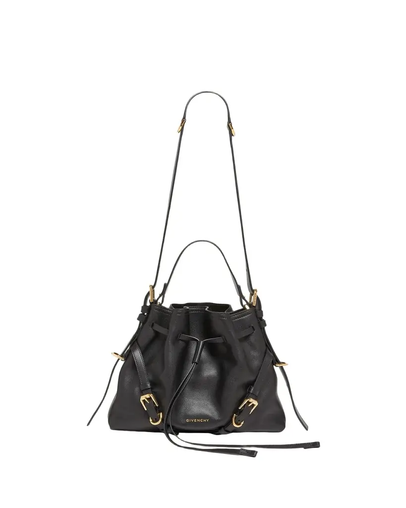 Givenchy Voyou Small Buckle Shoulder Bag in Leather
