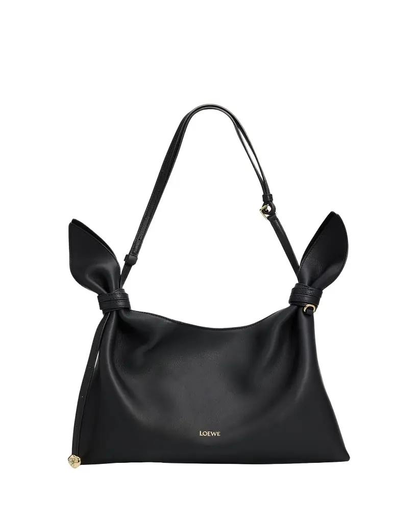 Loewe Scarf Medium Knotted Leather Shoulder Bag