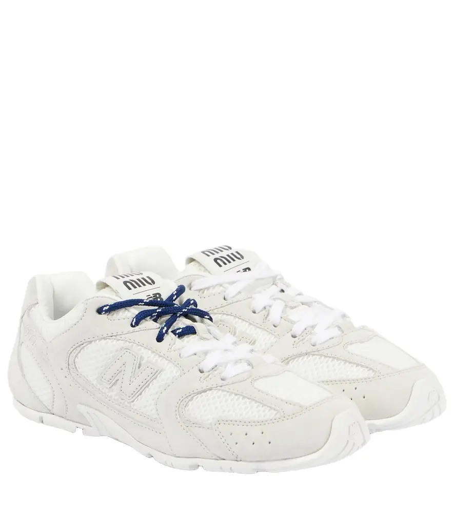 Miu Miu x New Balance 530 SL suede sneakers