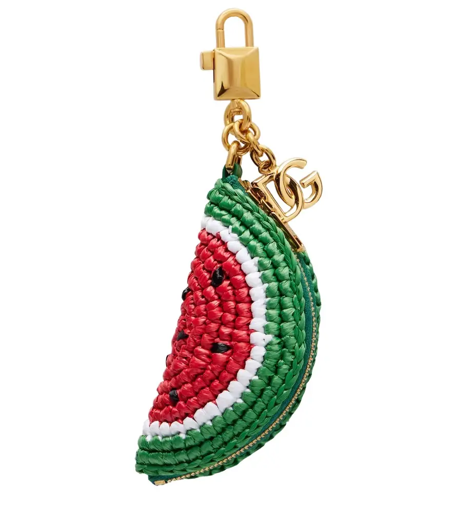 Dolce & Gabbana Woven bag charm