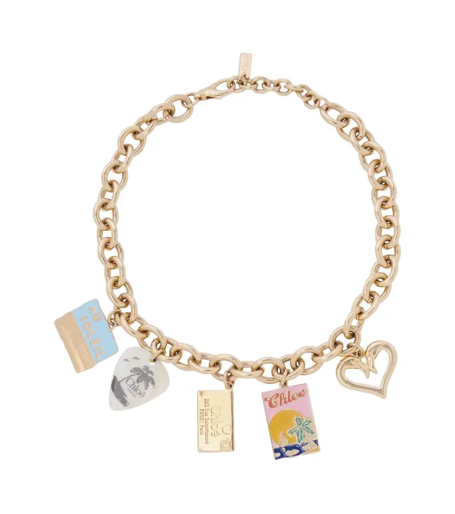 Chloe Chloé Postcards embellished bracelet