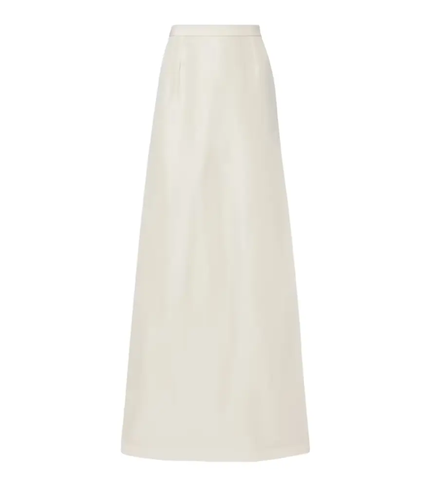 Gucci Silk faille maxi skirt