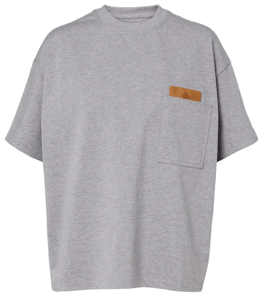 Bottega Veneta Intrecciato cotton-blend jersey T-shirt