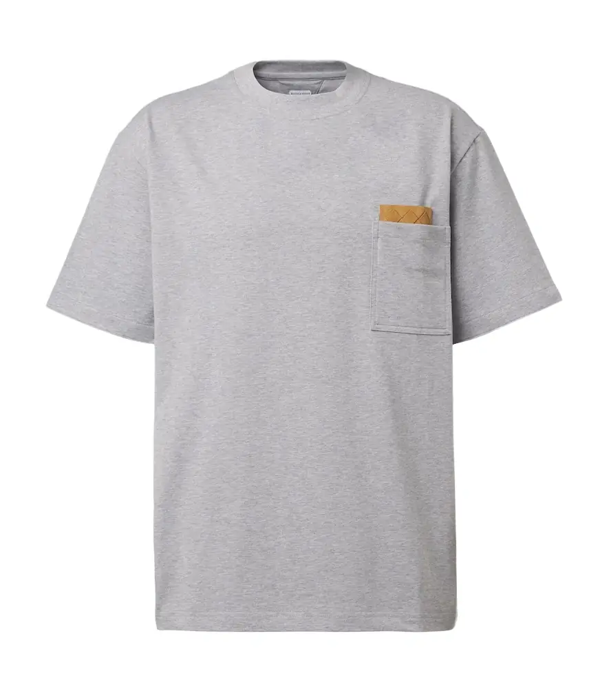 Bottega Veneta Intrecciato cotton-blend jersey T-shirt