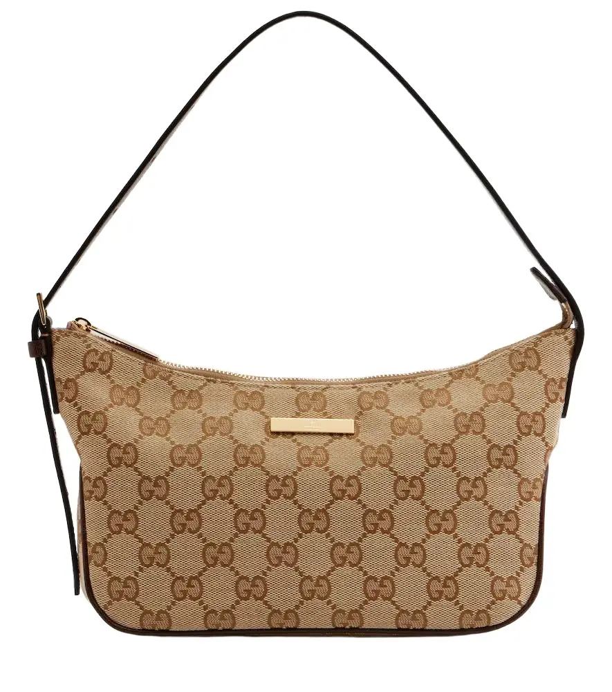 Lady Lunetta Small GG canvas shoulder bag