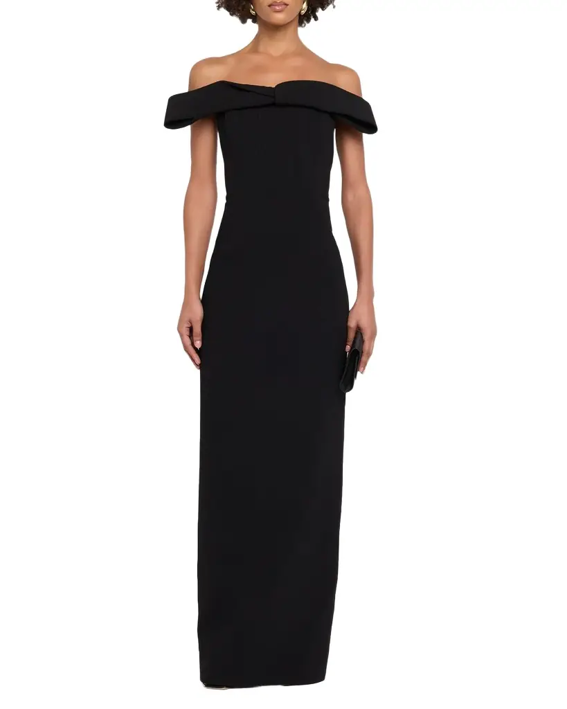 Rachel Gilbert Rydell Strapless Long Gown