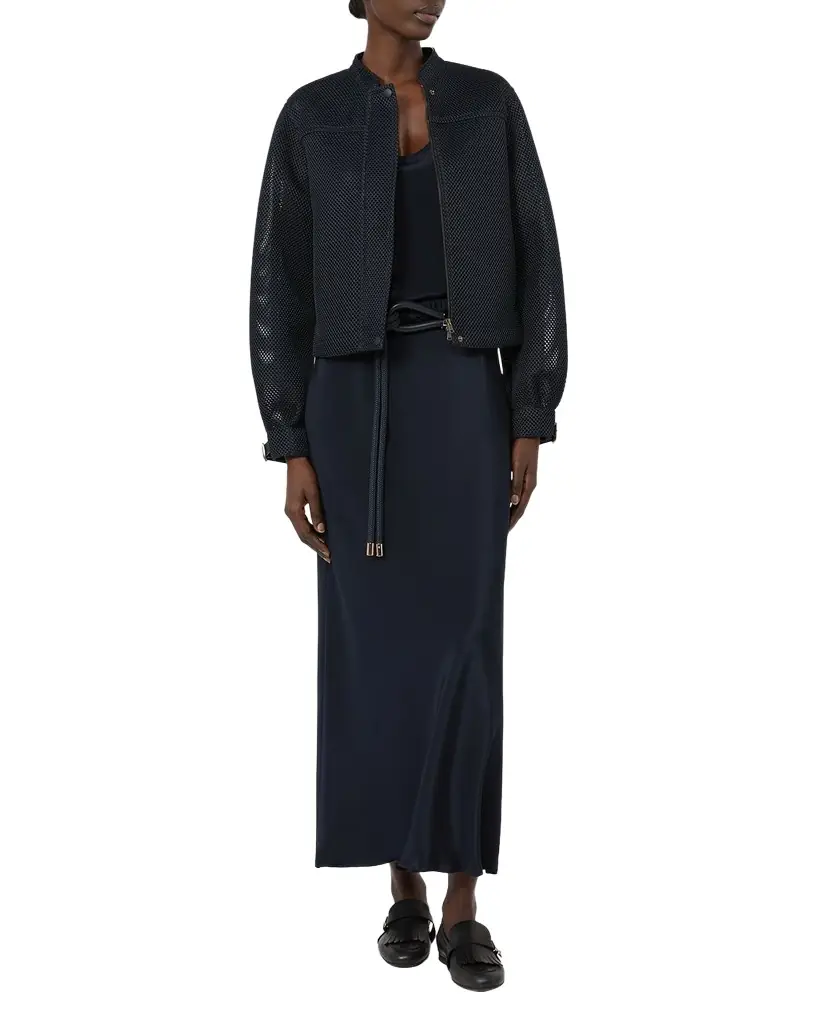 Max Mara Mesh Zip Jacket