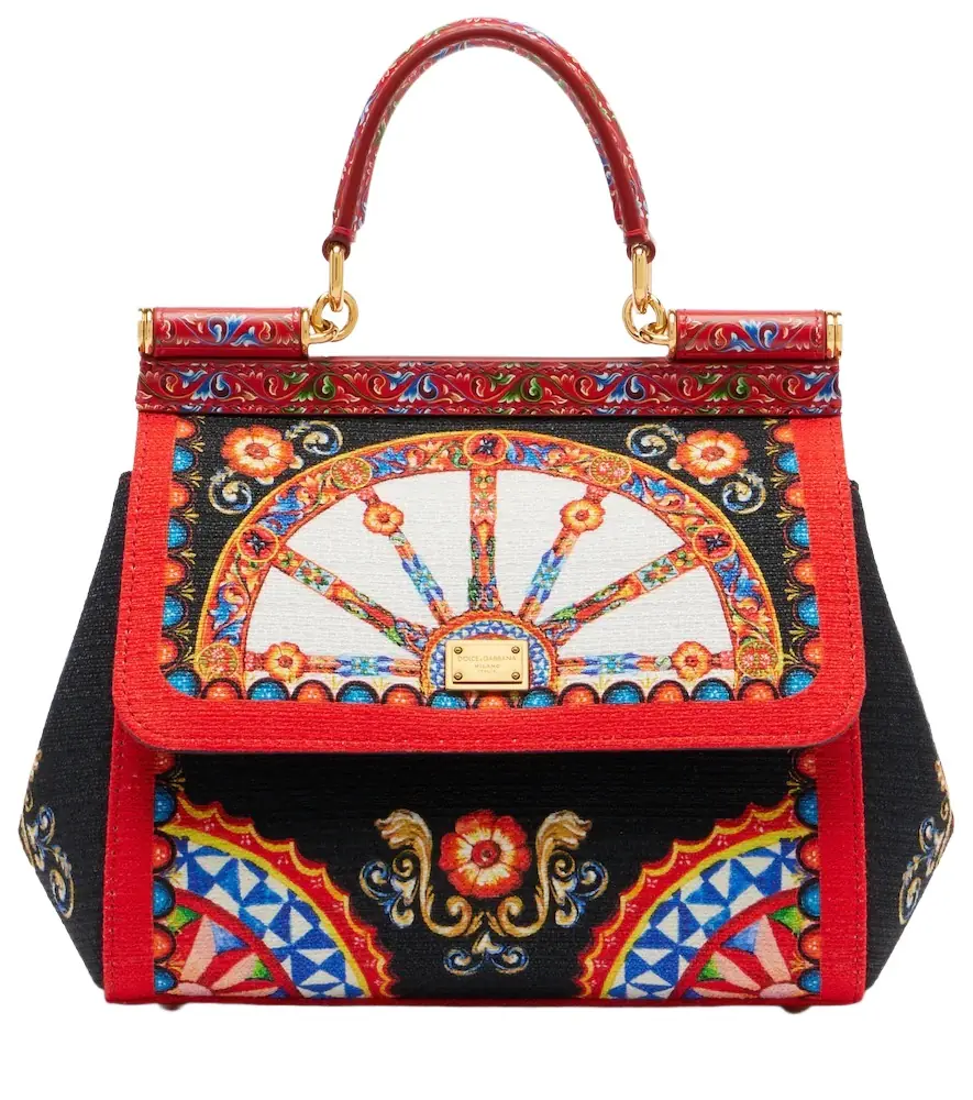 Dolce & Gabbana Sicily Medium printed top-handle bag