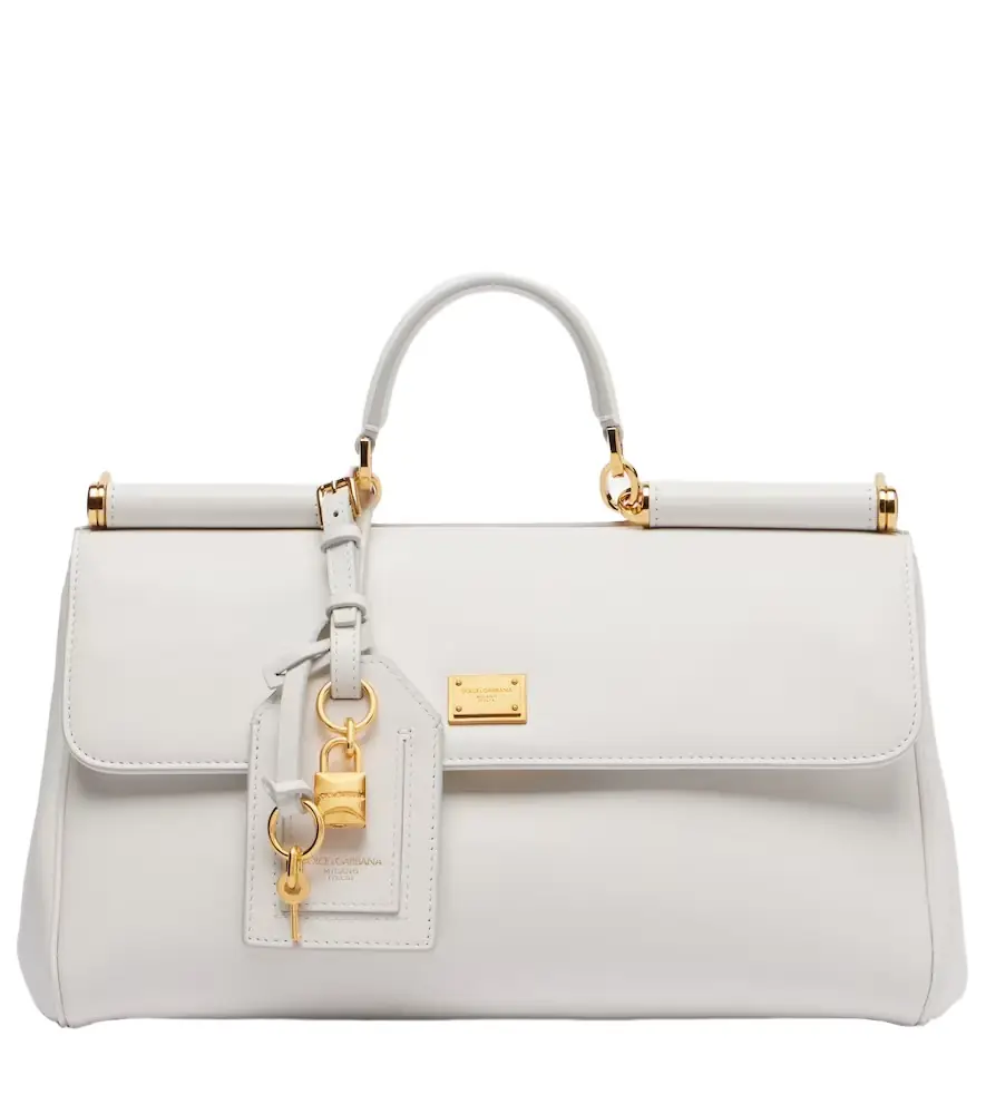 Dolce & Gabbana Sicily Medium leather top-handle bag