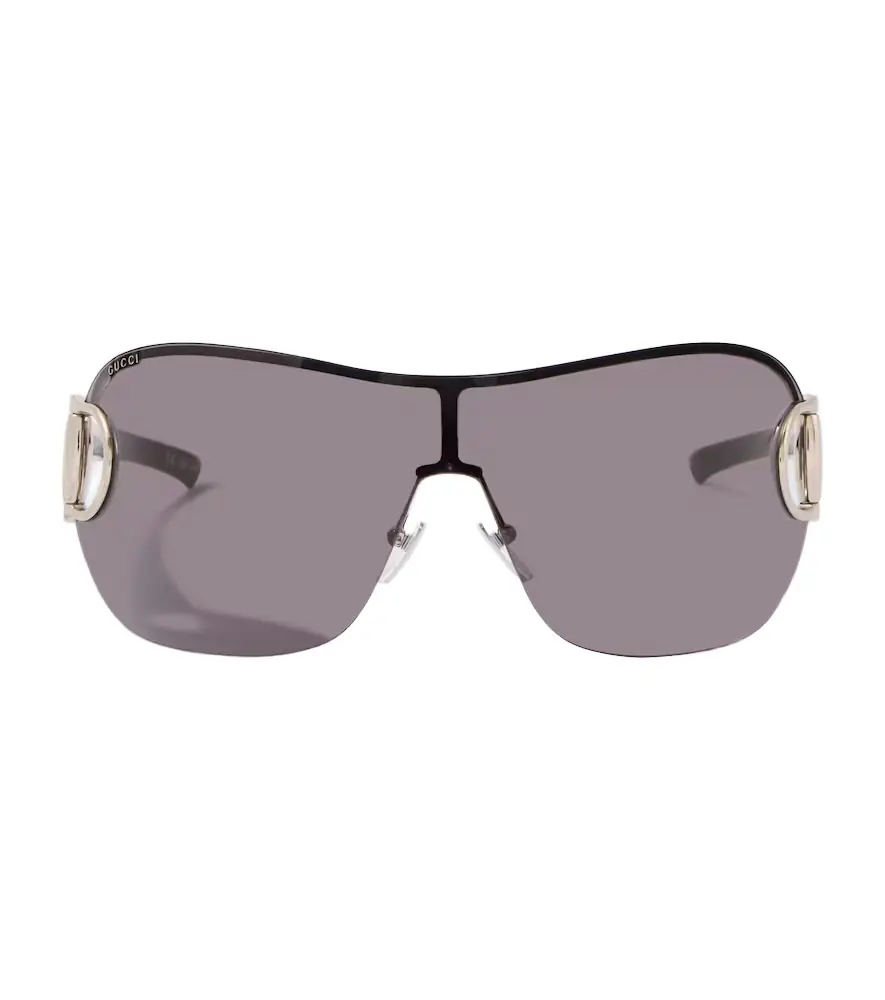 Gucci Sign shield sunglasses - Men's Accessories