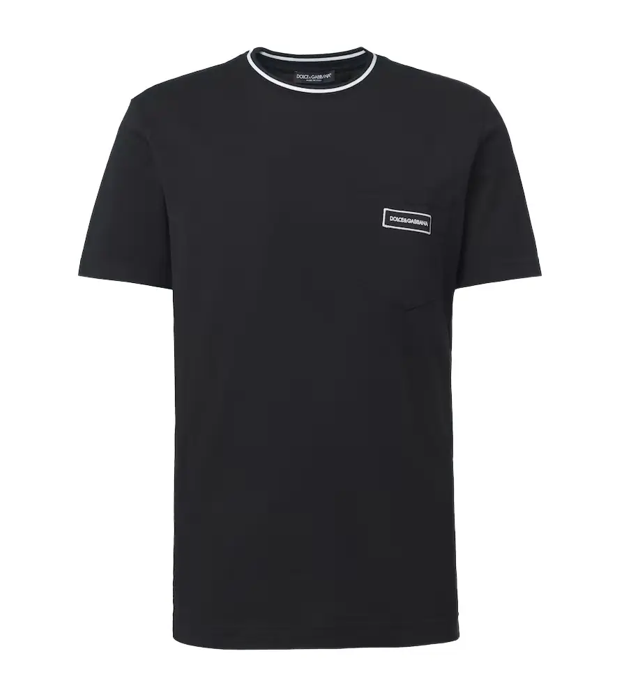 Dolce & Gabbana Logo cotton jersey T-shirt