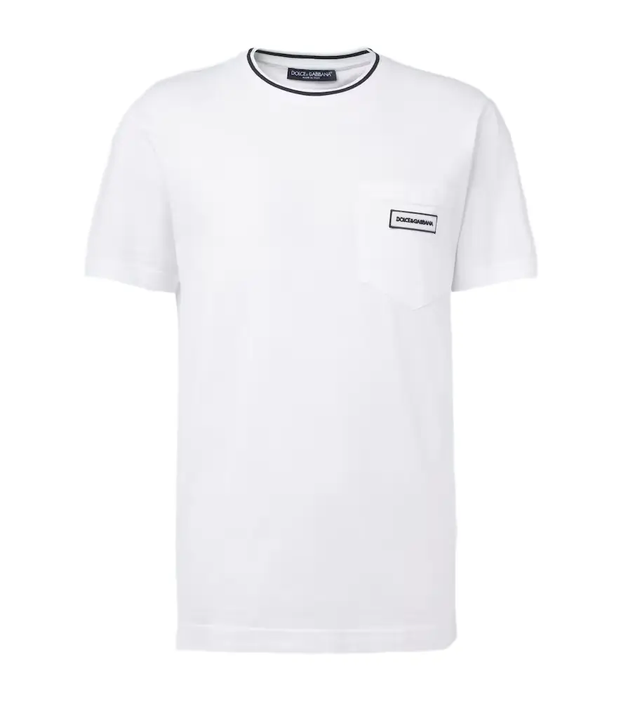 Dolce & Gabbana Logo cotton jersey T-shirt