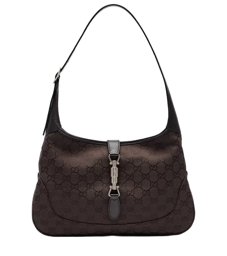 Jackie 1961 Medium canvas shoulder bag