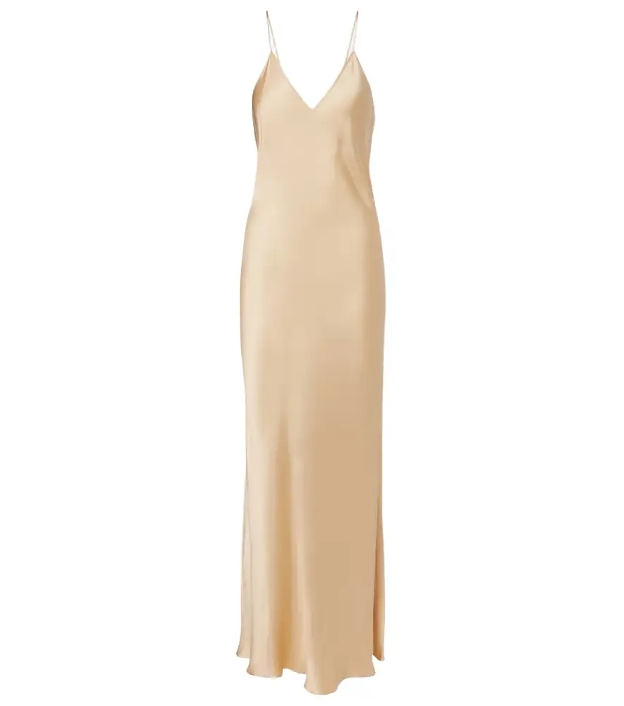 Isabel Marant Nevana satin slip dress