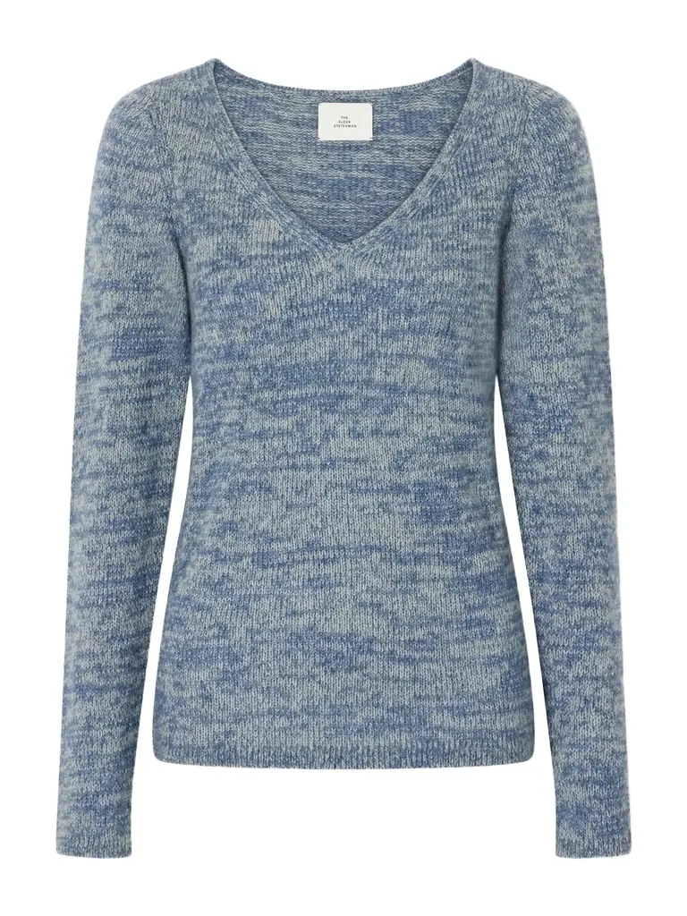 The Elder Statesman V-neck Cashmere And Silk-blend Sweater