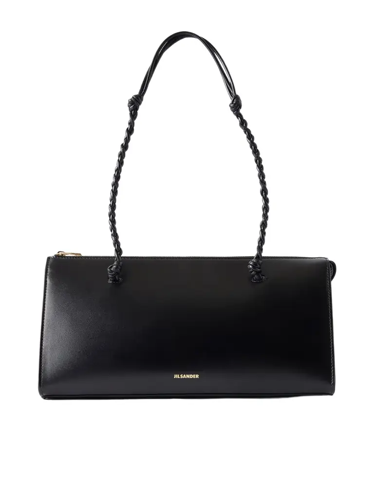 Jil Sander Tangle Tent Leather Shoulder Bag