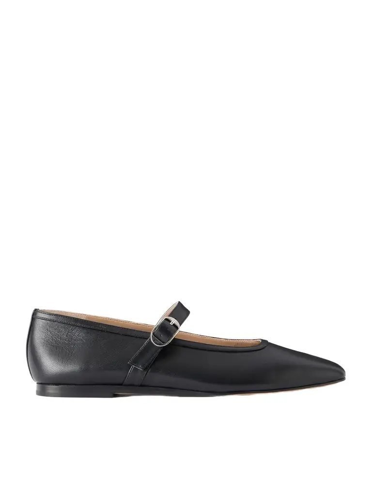 Le Monde Béryl Leather Mary Jane Ballet Flats