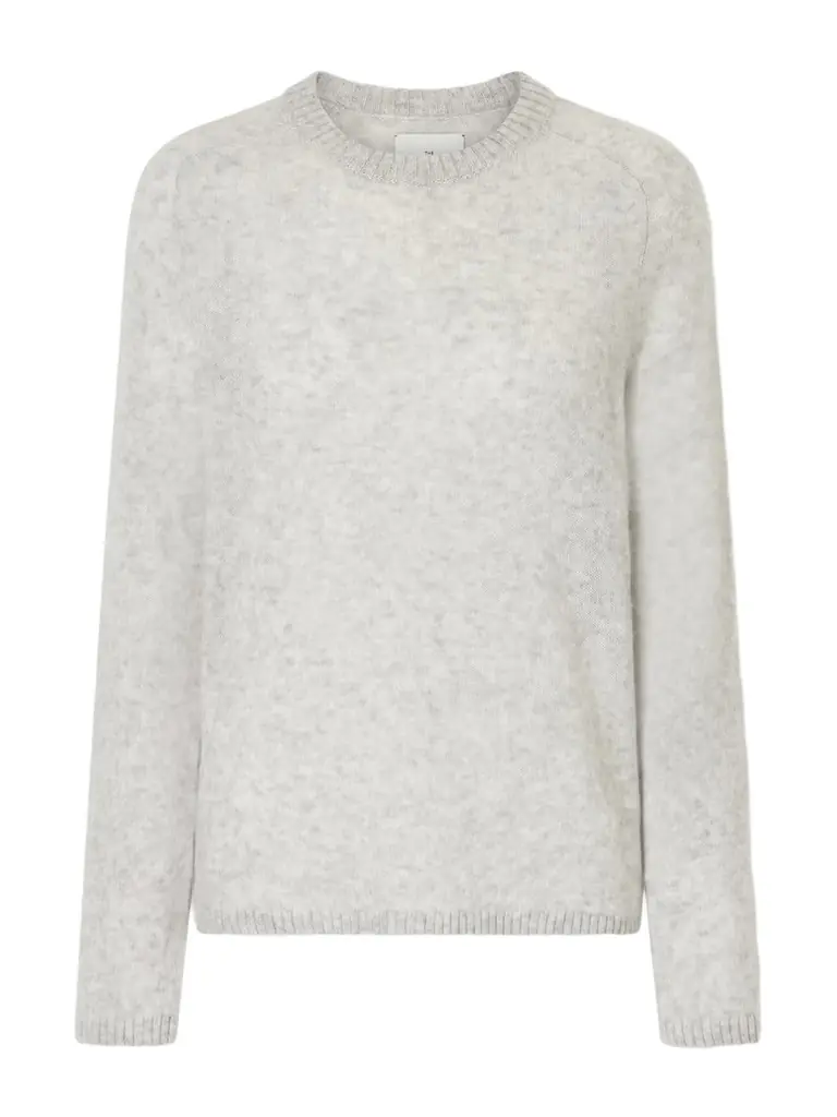 The Elder Statesman Nimbus Laurel Knitted Cashmere And Silk-blend Sweater