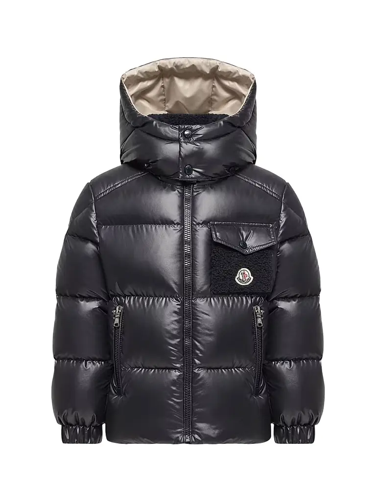 Moncler Little Boy's & Boy's Yule Puffer Jacket - Night Blue