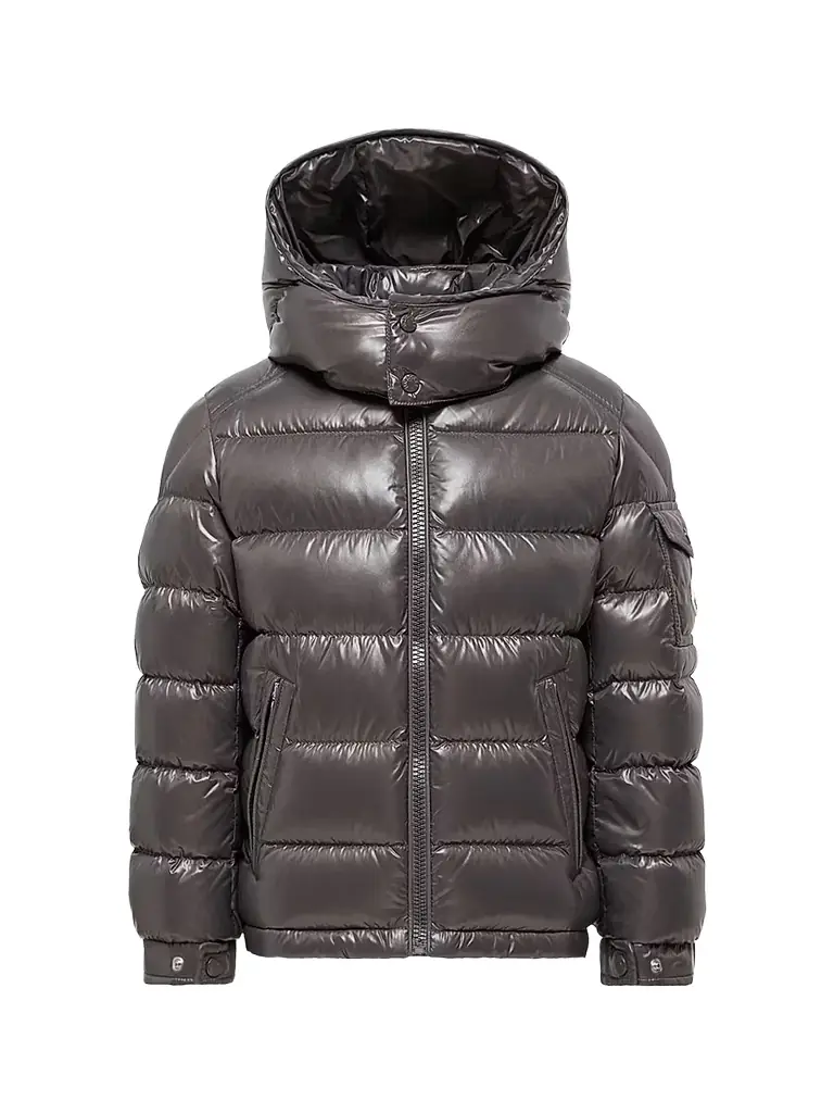 Moncler Little Boy's & Boy's New Maya Zip Up Jacket - Dark Gray