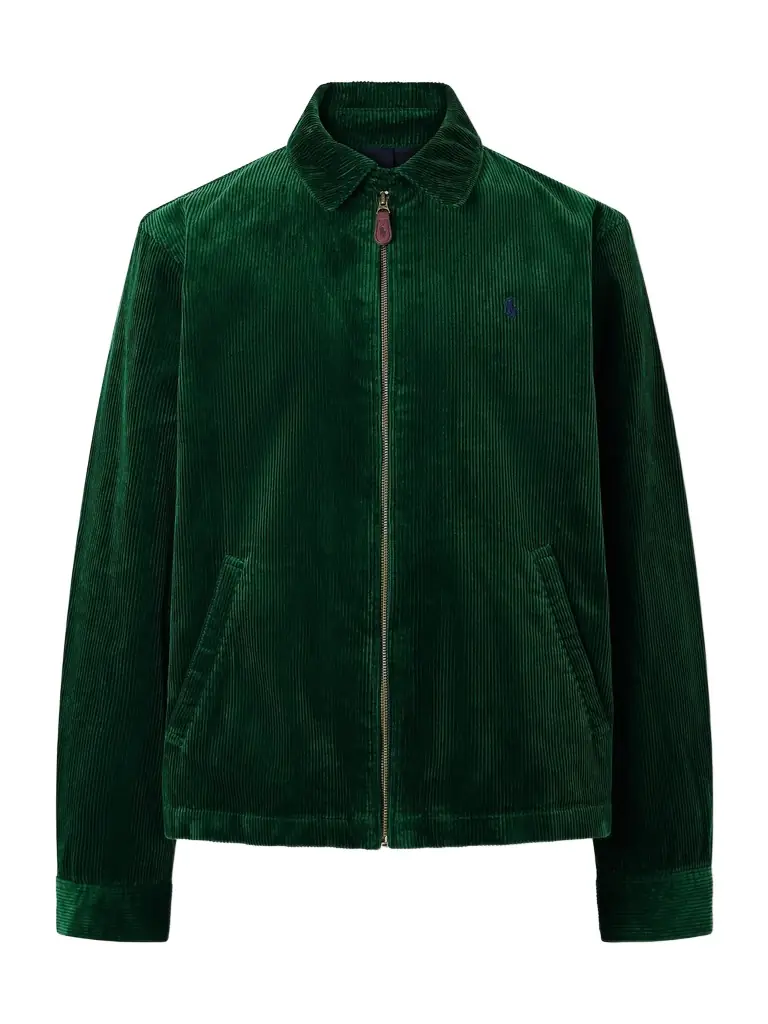 Polo Ralph Lauren Leather Trim Cotton Courduroy Jacket - Men