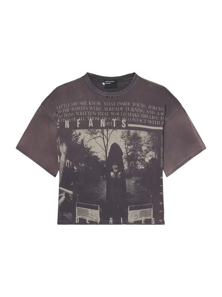 Enfants Riches Déprimés Jeremy Distressed Printed Cotton-Jersey T-Shirt - Men