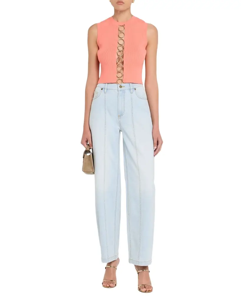 Ramy Brook Nadia Straight-Leg Jeans