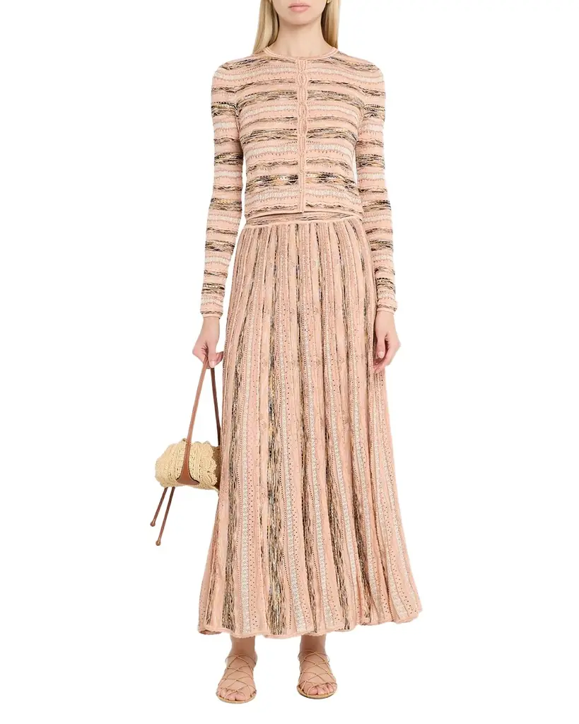 Ulla Johnson Clio Knit Midi Skirt