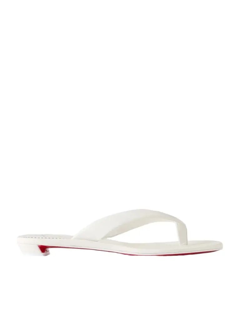 Miss Z Leather Thong Sandals