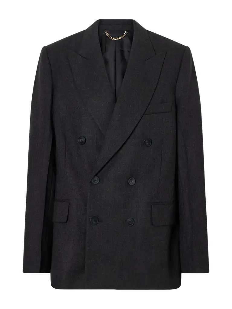 Victoria Beckham Beatrice Double-breasted Wool Blazer