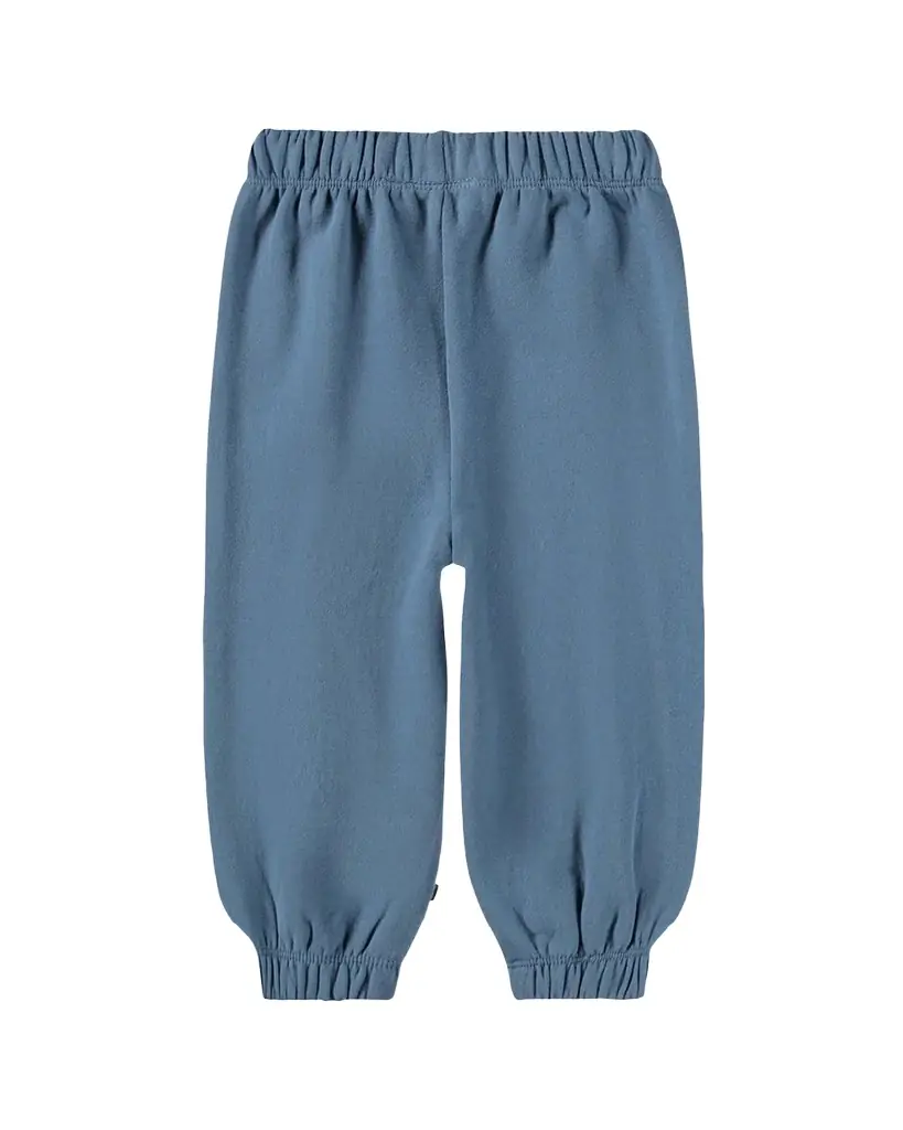 Molo Boy 's Simeon Embroidered Organic Cotton Pants, Size 3M-4