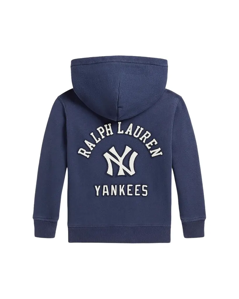 Polo Ralph Lauren Boy 's Yankees Fleece Hoodie, Size 2-