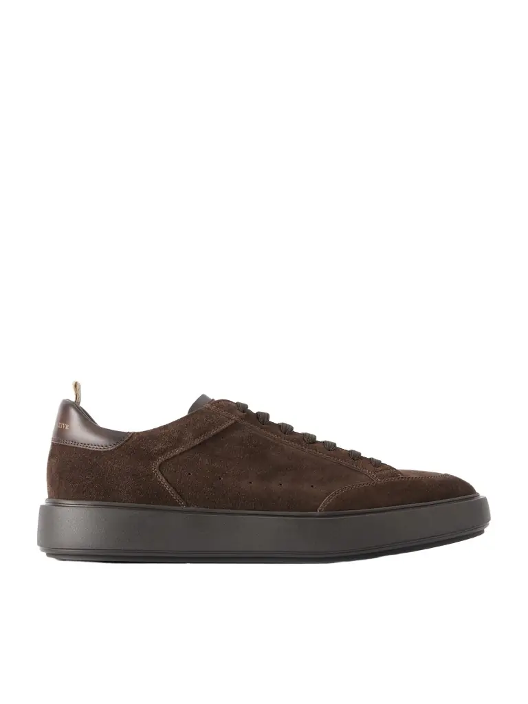 Sequel 001 Lace-Up Suede Sneakers - Men
