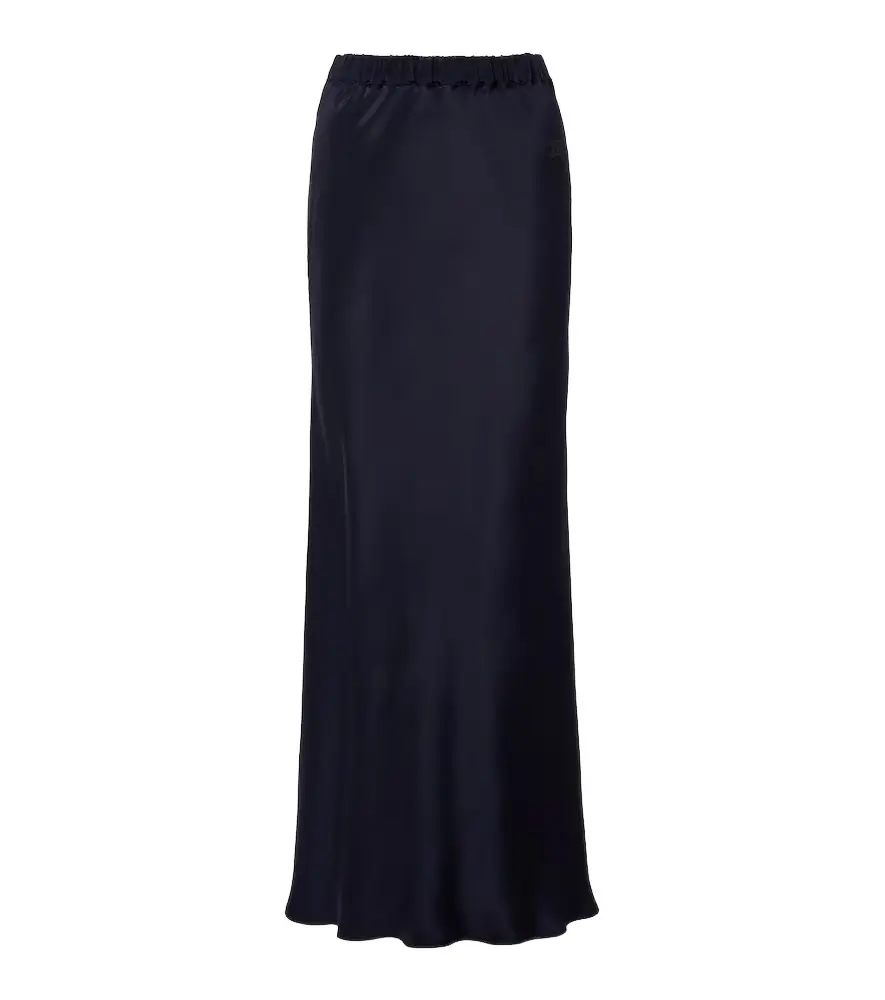 Max Mara Sospiro silk satin maxi skirt