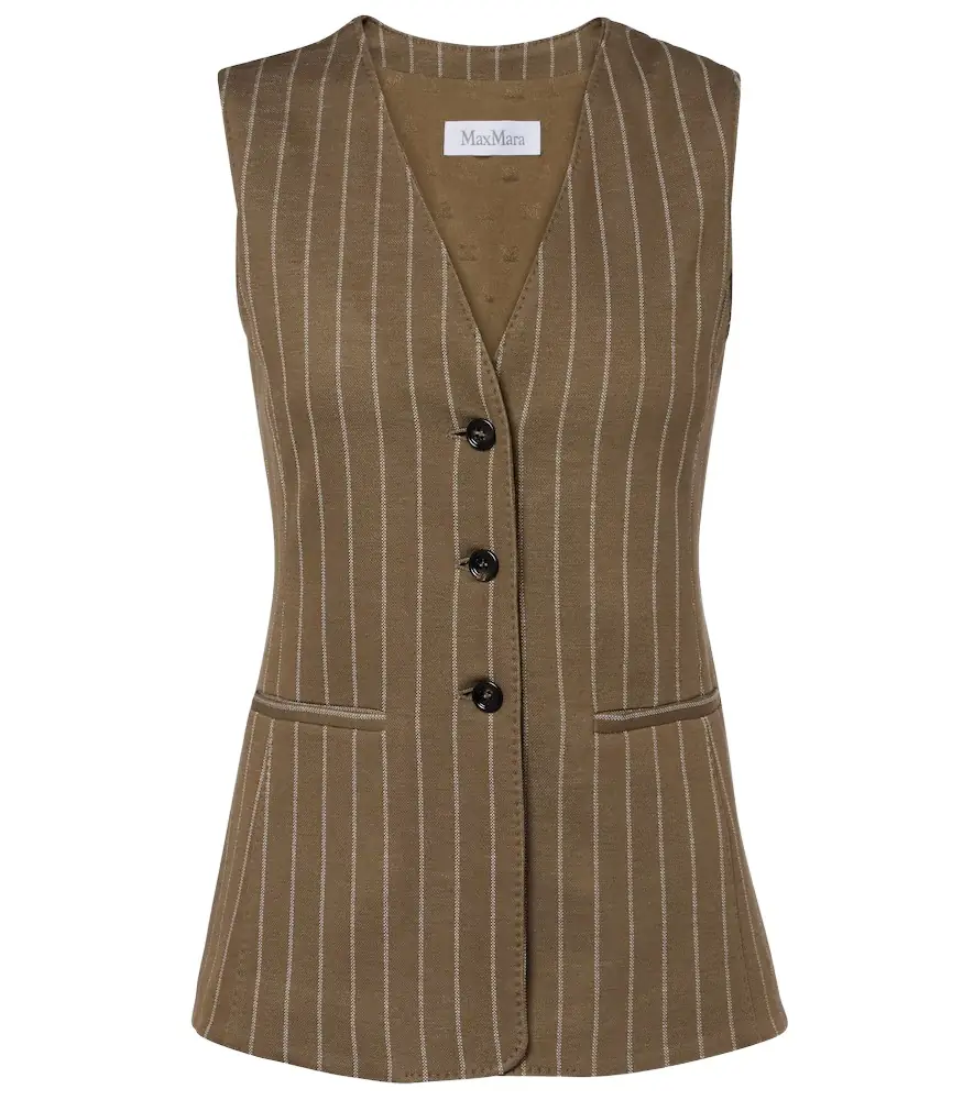 Max Mara Striped vest