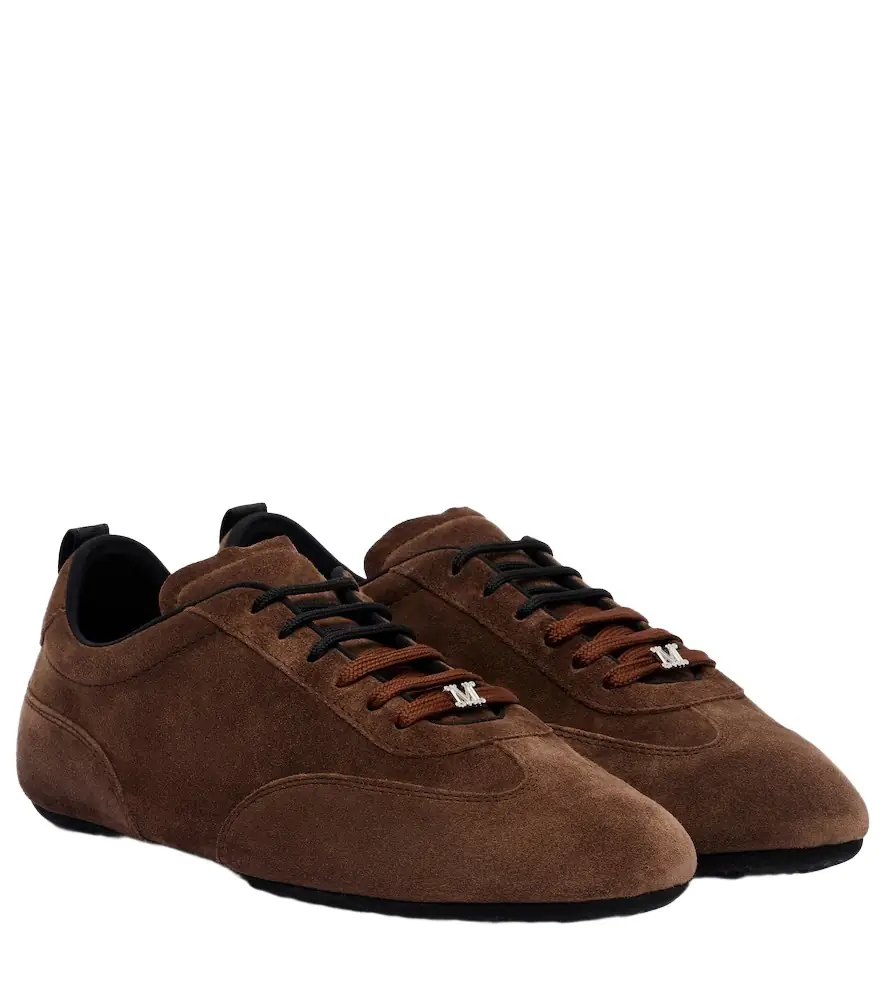 Max Mara Suede sneakers