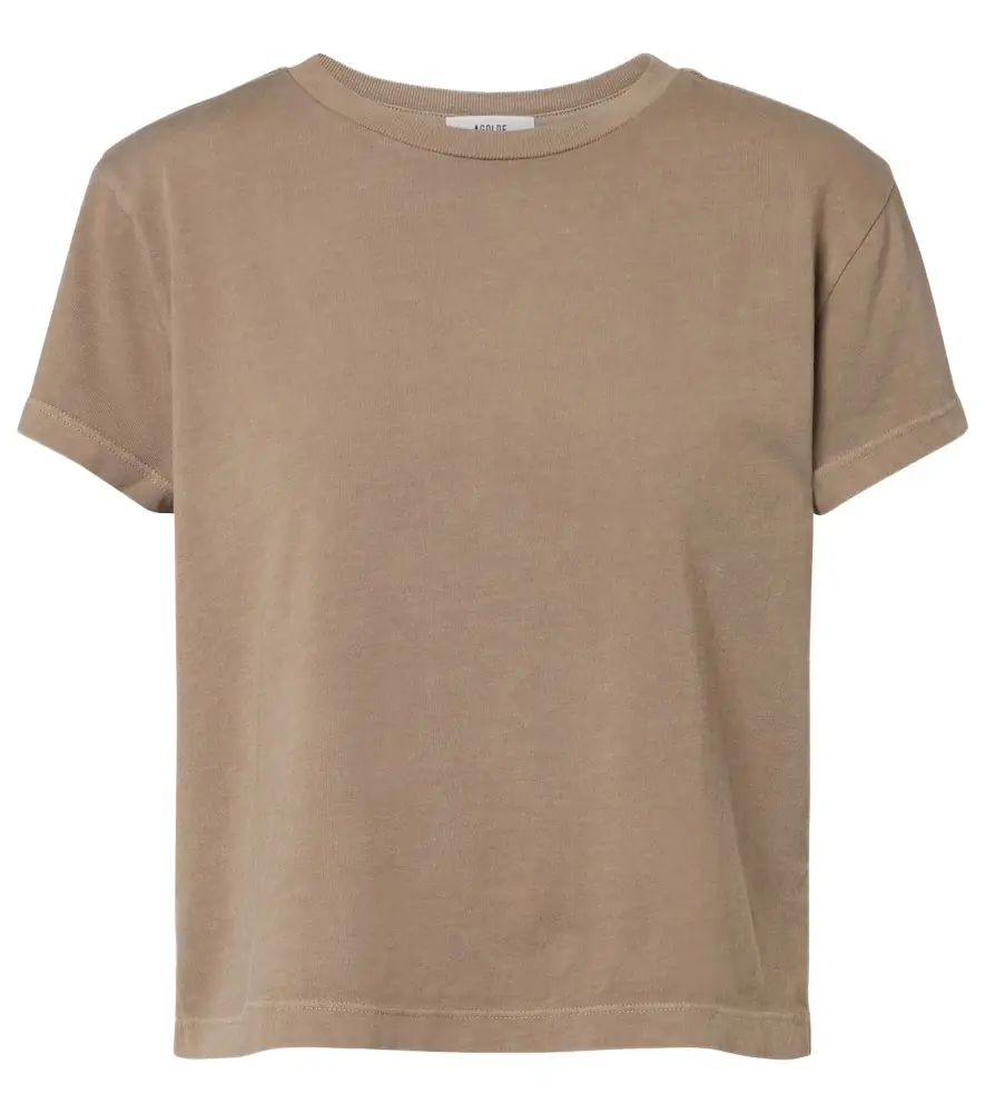 Agolde Adine cotton jersey T-shirt