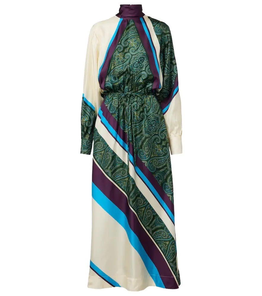Alemais Alémais Joni printed silk midi dress
