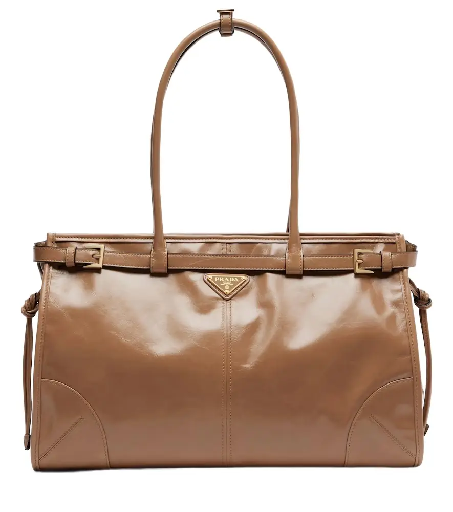 Prada Bonnie Large leather shoulder bag