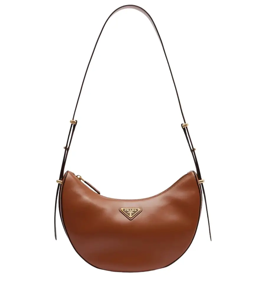 Prada Arqué Small leather shoulder bag