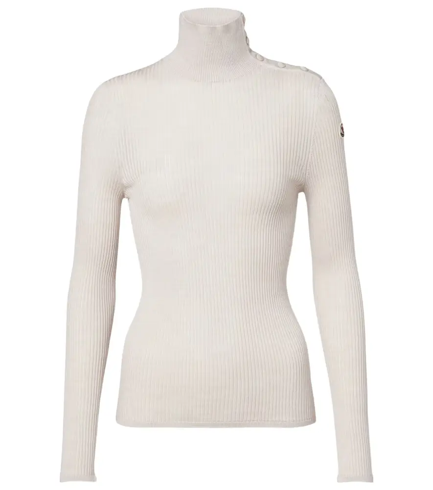 Moncler Turtleneck virgin wool sweater