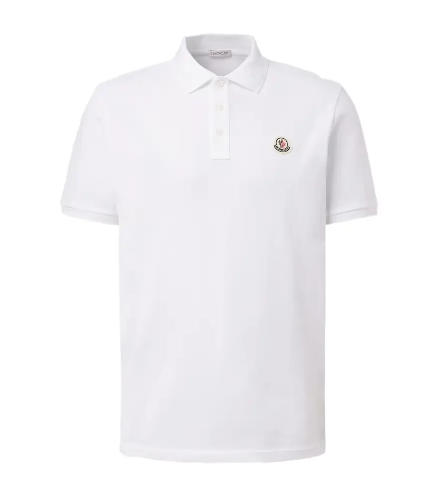 Moncler Cotton piqué polo shirt