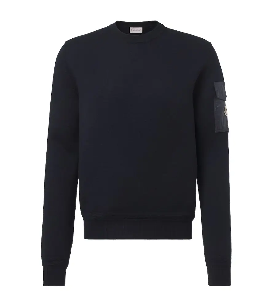 Moncler ogo virgin wool sweater