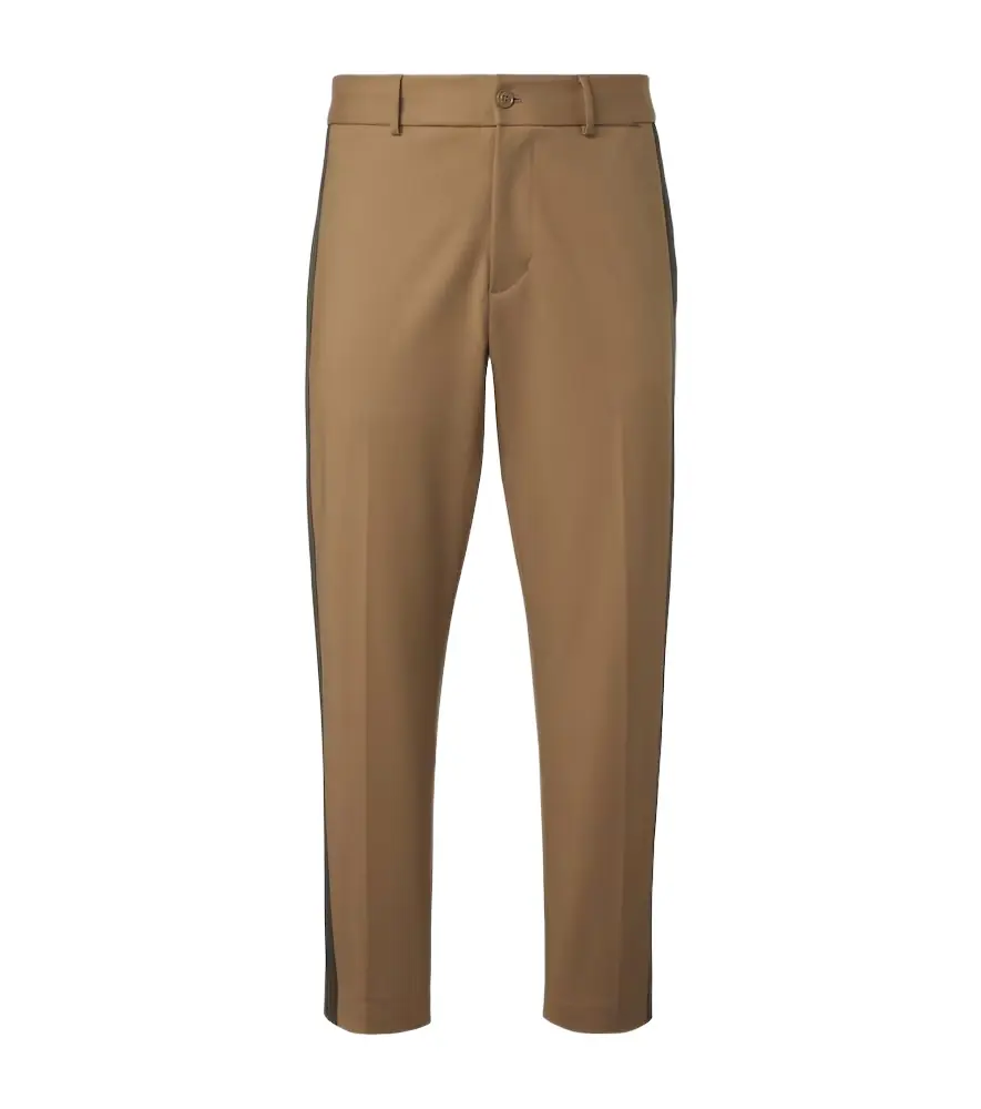 Moncler Cotton-blend straight pants